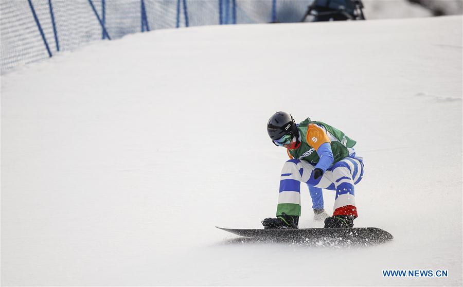 (SP)OLY-PARALYMPIC-SOUTH KOREA-PYEONGCHANG-SNOWBOARD-MEN'S CROSS-FINALS