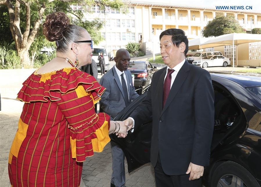 NAMIBIA-CHINA-LI ZHANSHU-VISIT