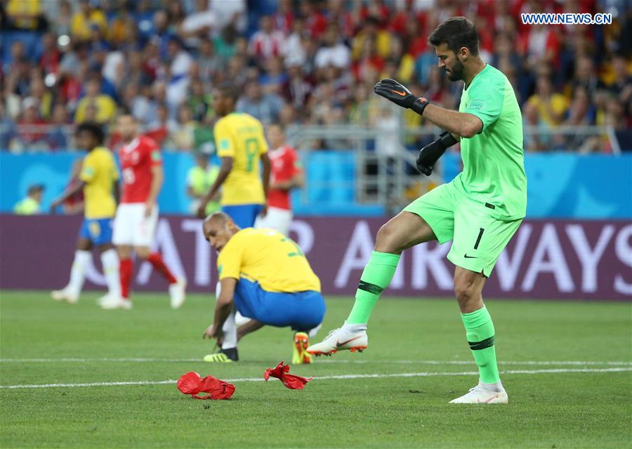 (SP)RUSSIA-ROSTOV-ON-DON-2018 WORLD CUP-GROUP E-BRAZIL VS SWITZERLAND