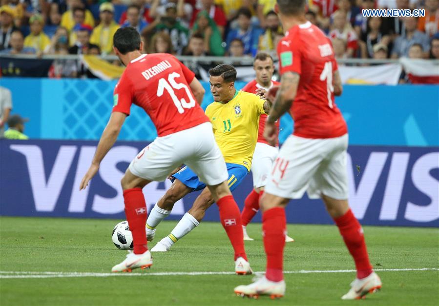 (SP)RUSSIA-ROSTOV-ON-DON-2018 WORLD CUP-GROUP E-BRAZIL VS SWITZERLAND