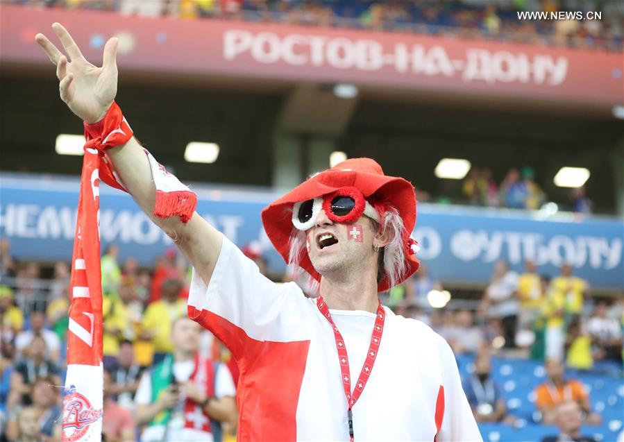 (SP)RUSSIA-ROSTOV-ON-DON-2018 WORLD CUP-GROUP E-BRAZIL VS SWITZERLAND