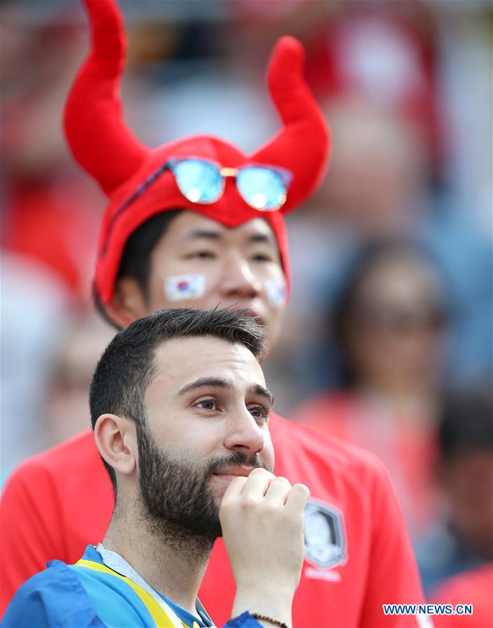 (SP)RUSSIA-NIZHNY NOVGOROD-2018 WORLD CUP-GROUP F-SWEDEN VS SOUTH KOREA