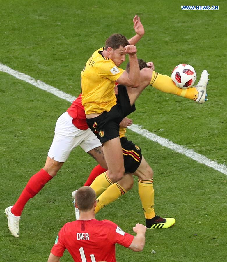(SP)RUSSIA-SAINT PETERSBURG-2018 WORLD CUP-THIRD PLACE-ENGLAND VS BELGIUM