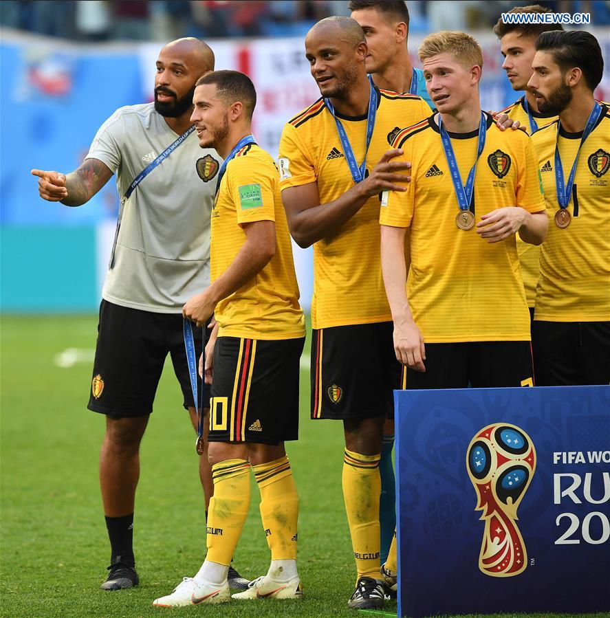 (SP)RUSSIA-SAINT PETERSBURG-2018 WORLD CUP-THIRD PLACE-ENGLAND VS BELGIUM