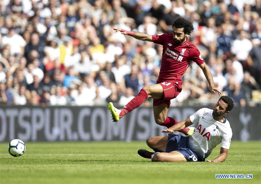 (SP)BRITAIN-LONDON-FOOTBALL-PREMIER LEAGUE-HOTSPUR VS LIVERPOOL