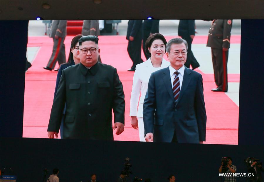 DPRK-SOUTH KOREAN PRESIDENT-ARRIVAL