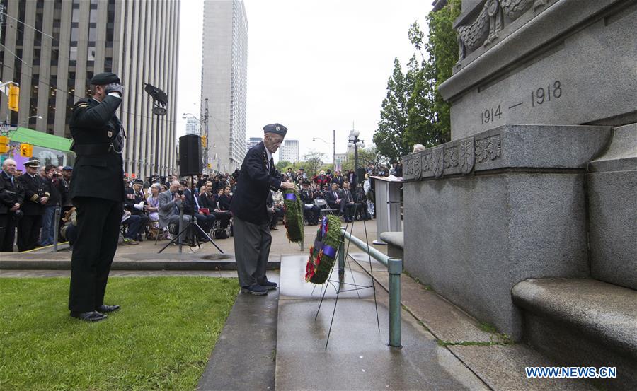 CANADA-TORONTO-D-DAY-COMMEMORATIONS
