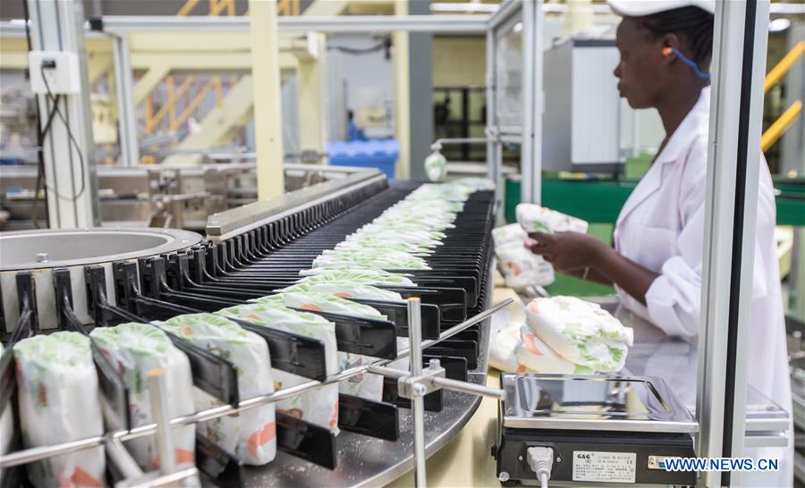 KENYA-MAVOKO-CHINA-DIAPER FACTORY-LAUNCH
