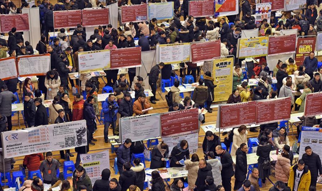 Job fairs held in multiple cities after Spring Festival holiday