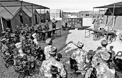 野外駐訓(xùn)，為涉密信息加把&ldquo;鎖&rdquo;