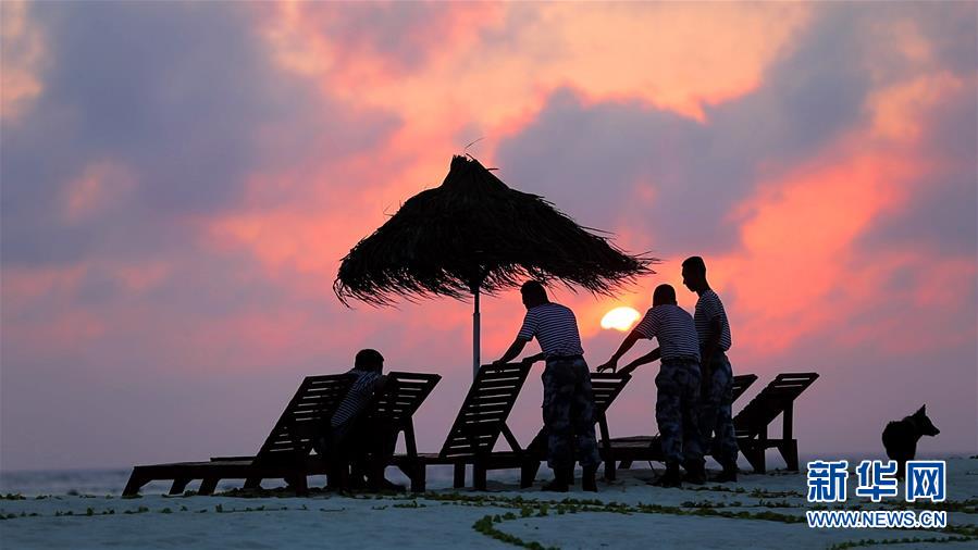 （壯麗70年&middot;奮斗新時(shí)代&middot;新華全媒頭條&middot;圖文互動(dòng)）（9）&ldquo;你在我的航程上，我在你的視線里&rdquo;&mdash;&mdash;走進(jìn)海軍西沙中建島官兵的五彩世界