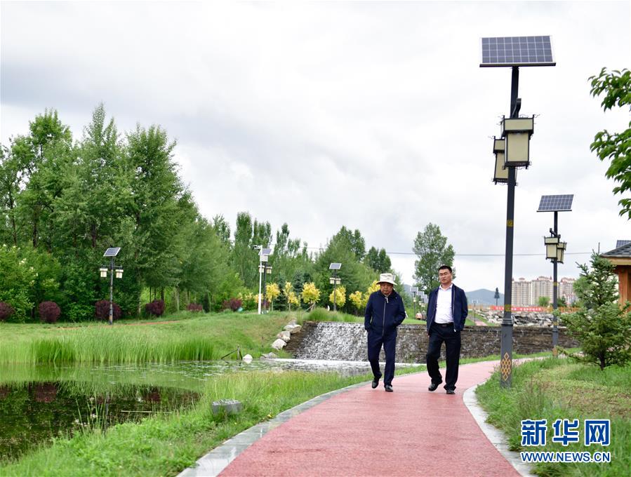 （圖文互動(dòng)）（2）青海互助：送走污水，迎來(lái)碧波