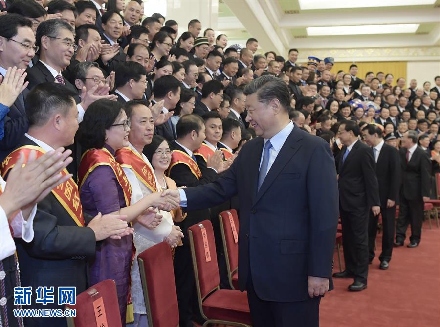 (時政)(2)習(xí)近平會見中國紅十字會第十一次全國會員代表大會代表