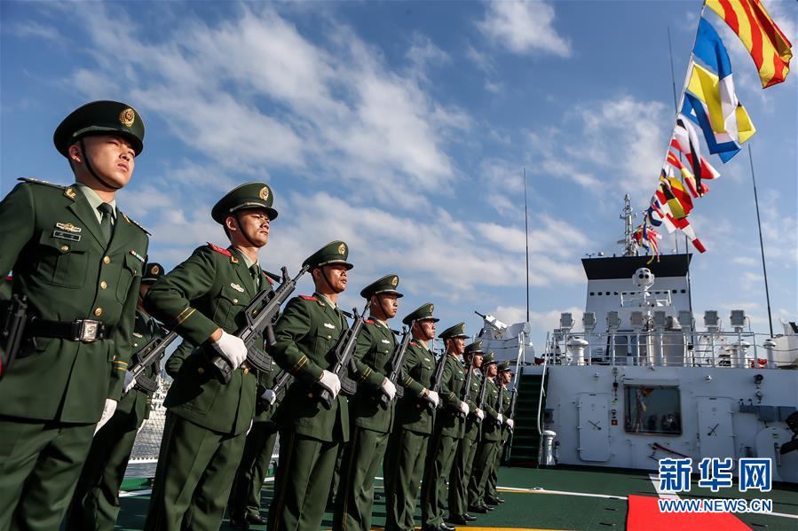 (國(guó)際)(2)中國(guó)海警艦艇首次訪問菲律賓