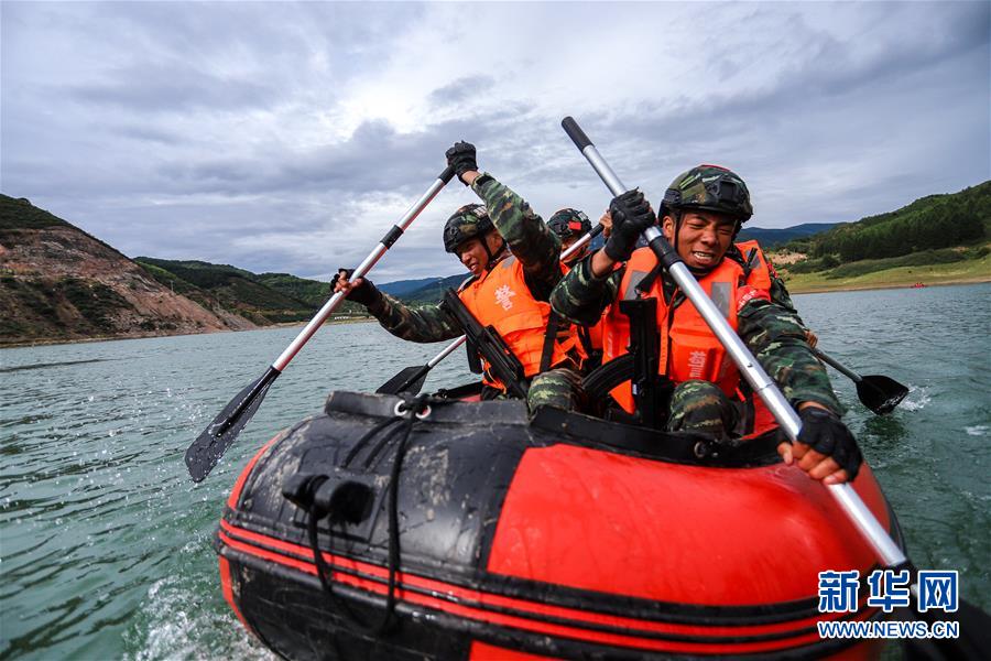 （圖文互動）（1）武警部隊抓好常態(tài)化疫情防控條件下&ldquo;魔鬼周&rdquo;極限訓練