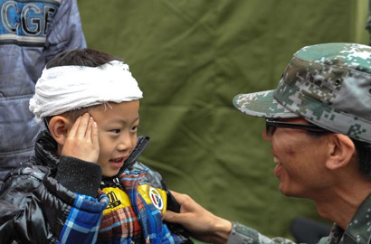 災難中，那些動人瞬間