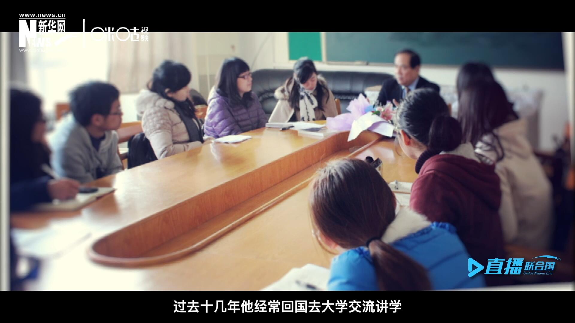 過(guò)去十幾年陳峰經(jīng)?；貒?guó)去大學(xué)交流講學(xué)，給年輕人分享他學(xué)習(xí)、工作和生活的故事。