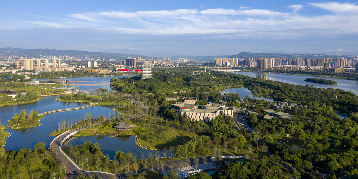 【圖刊】碧空如洗&ensp;白云如浪 西安美出新&ldquo;藍&rdquo;度