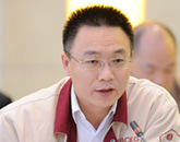 北京市建工集團總承包部工會主席、黨委副書記李長曉發(fā)言