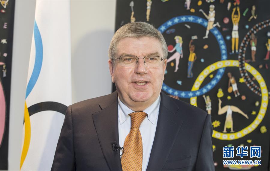 (體育)(2)國際奧委會(huì)主席巴赫向中國人民拜年