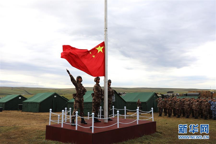 (國際·圖文互動(dòng))(8)“東方-2018”戰(zhàn)略演習(xí)中俄聯(lián)合戰(zhàn)役演練正式開始