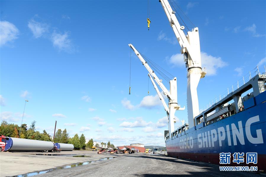(國際)(3)“天恩”輪順利完成首次“冰上絲路”航行抵達瑞典