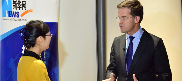 荷蘭首相馬克&middot;呂特接受新華網(wǎng)獨(dú)家訪談